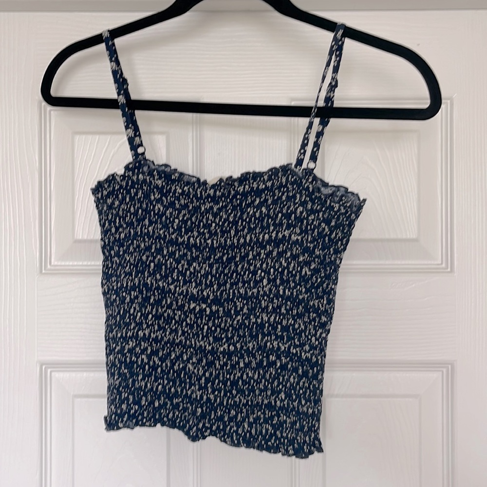 John Gilt ruched tank